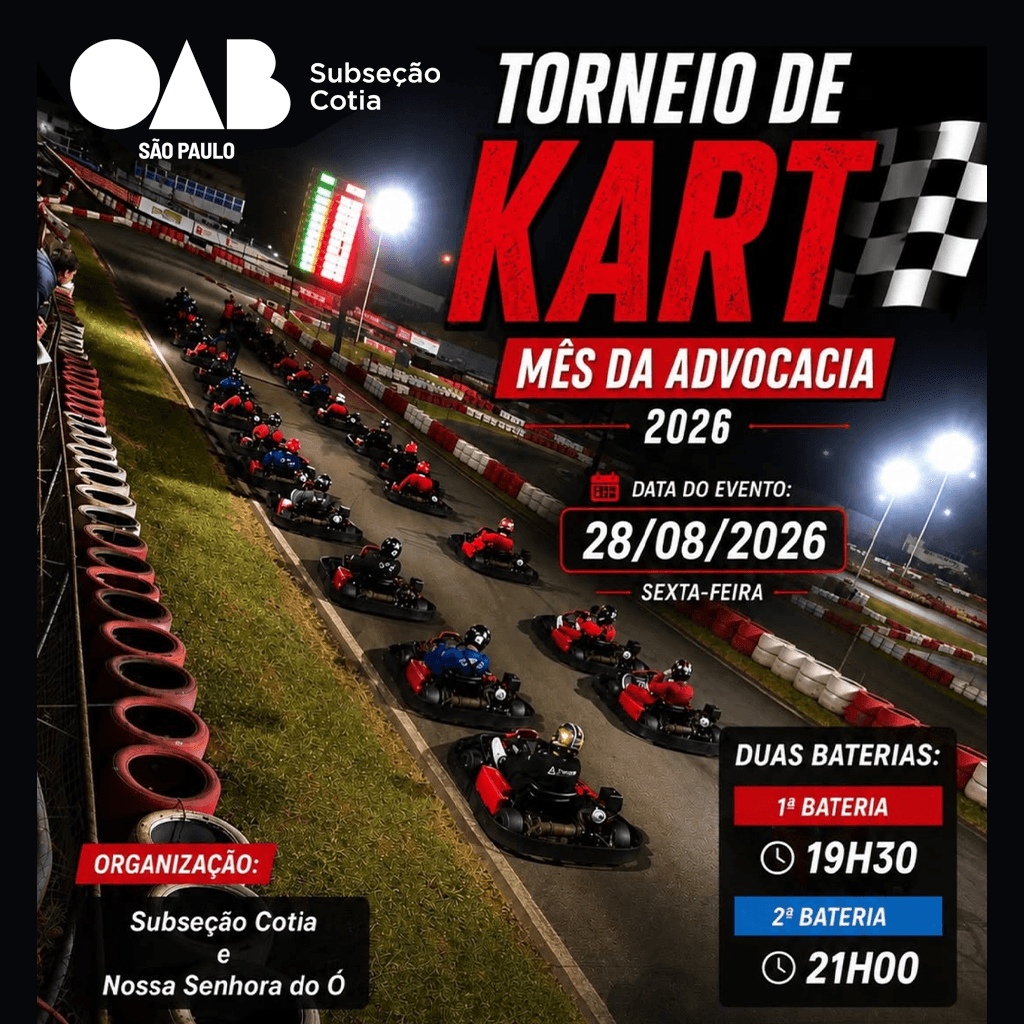 🏁 TORNEIO DE KART DA OAB 🏁