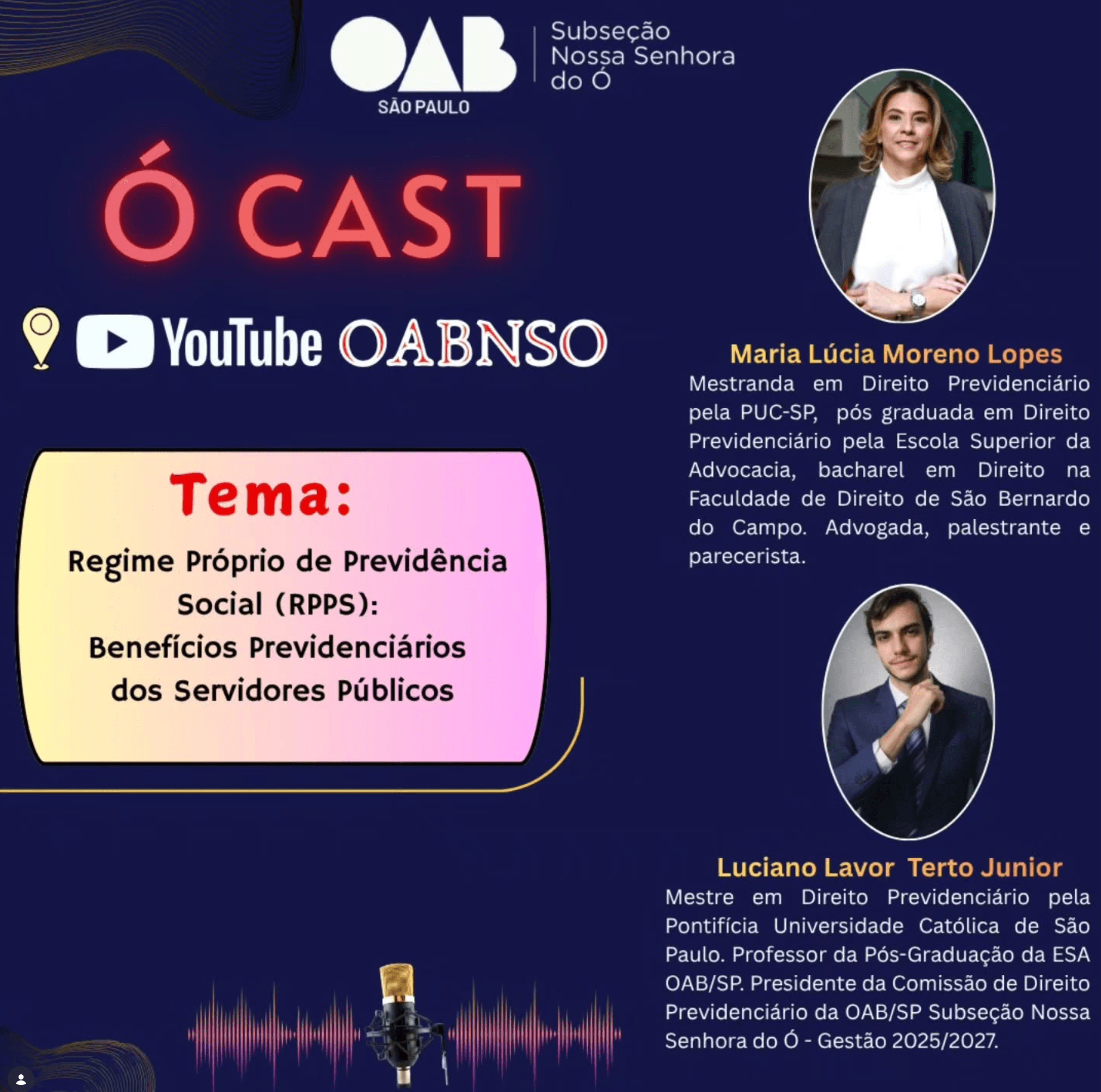🎙️ Ó CAST: 🎙️ ASSISTA AGORA! Ó CAST: Regime Próprio de Previdência Social (RPPS): Benefícios Previdenciários dos Servidores Públicos